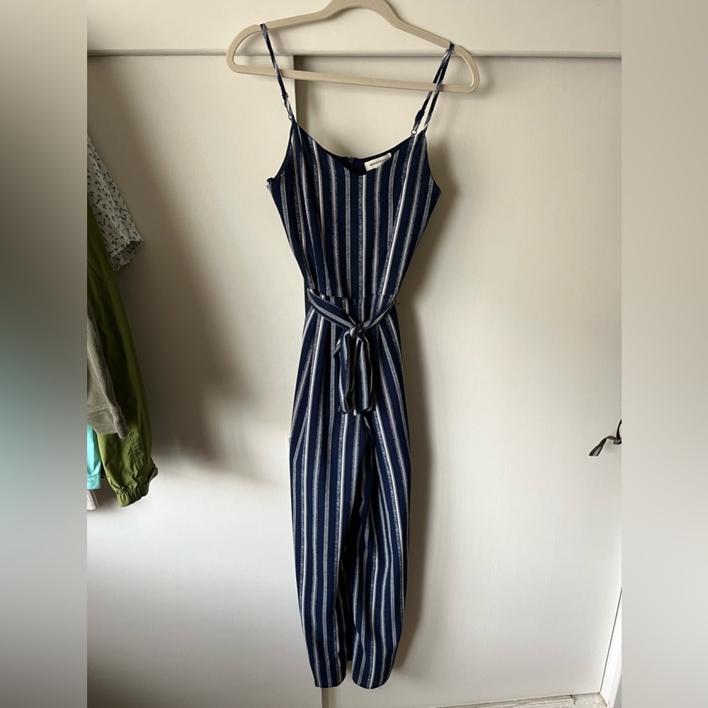 NWT Monteau | Striped jumpsuit